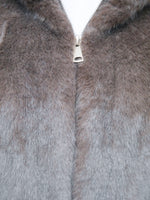Ella Faux Fur Coat Mocha
