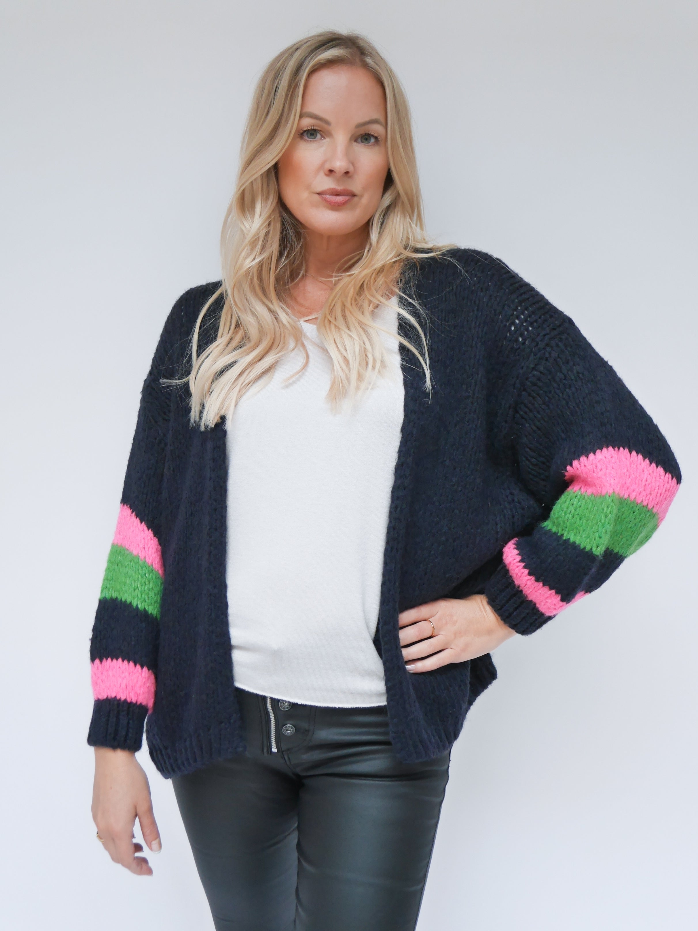 Vienna Cardigan Navy