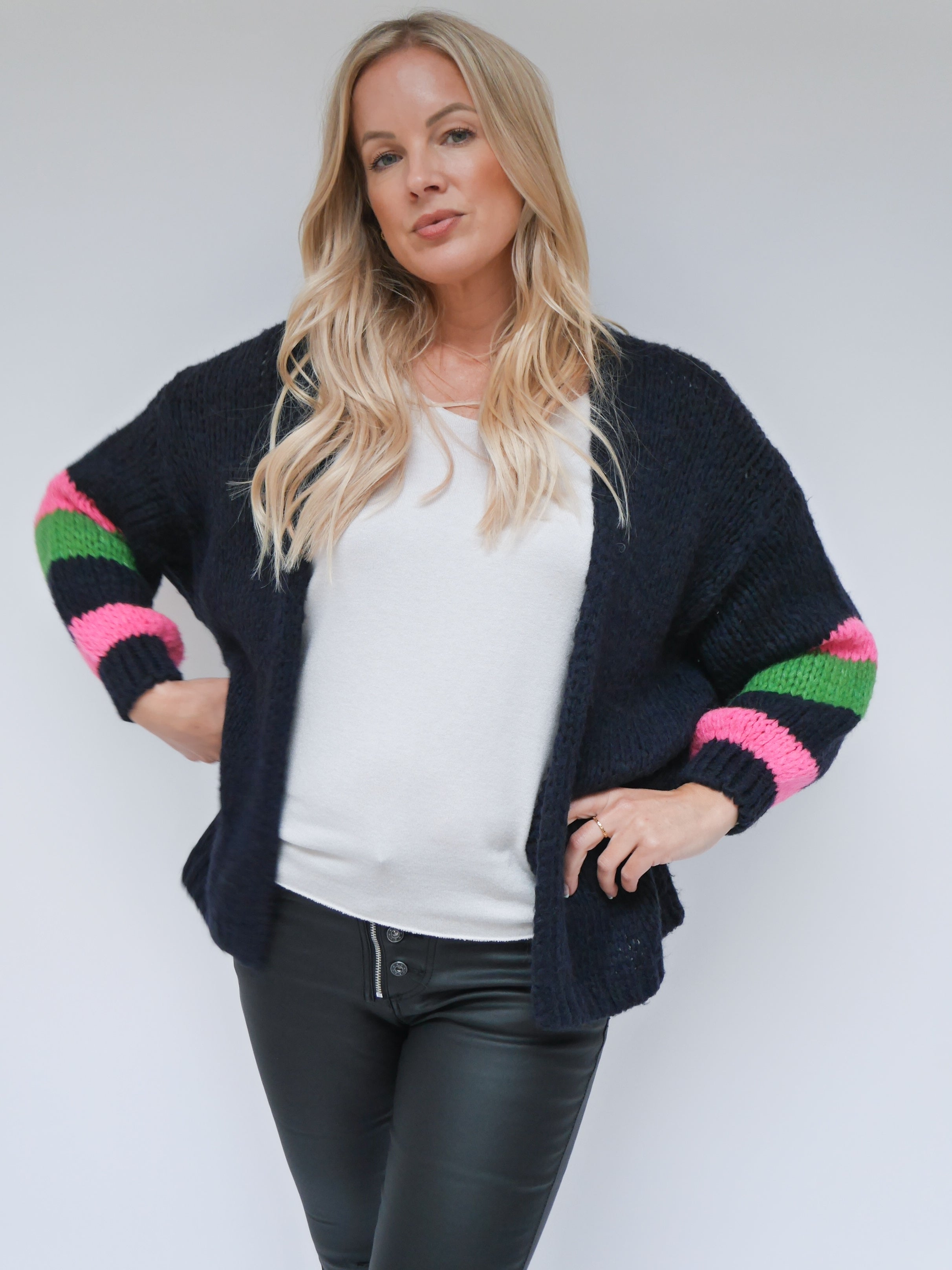 Vienna Cardigan Navy