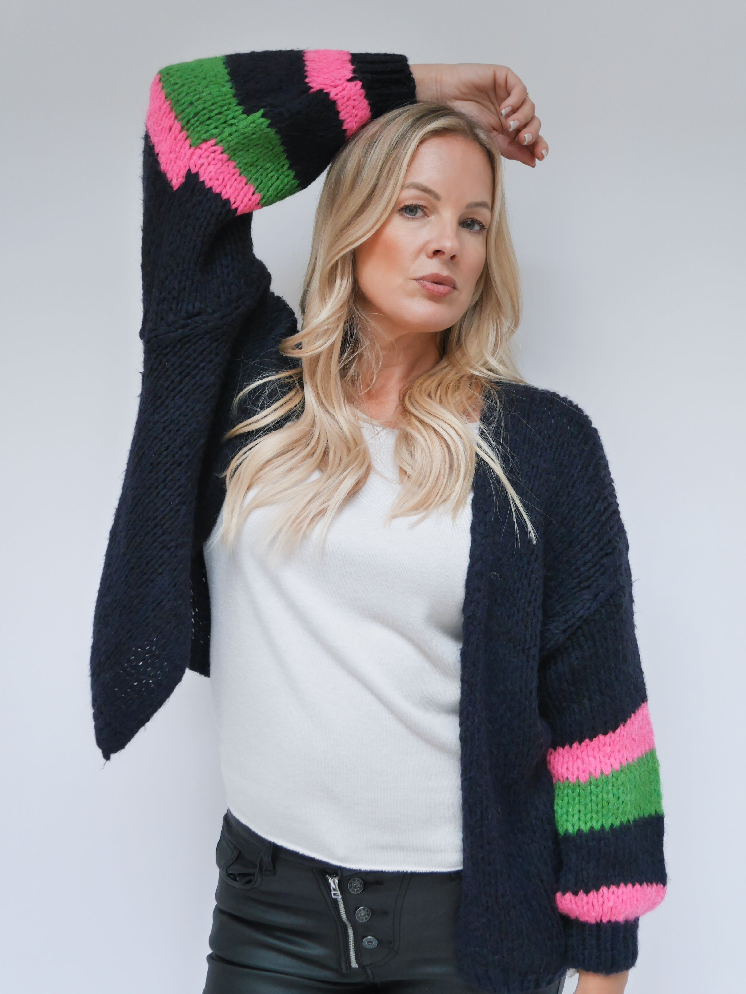 Vienna Cardigan Navy