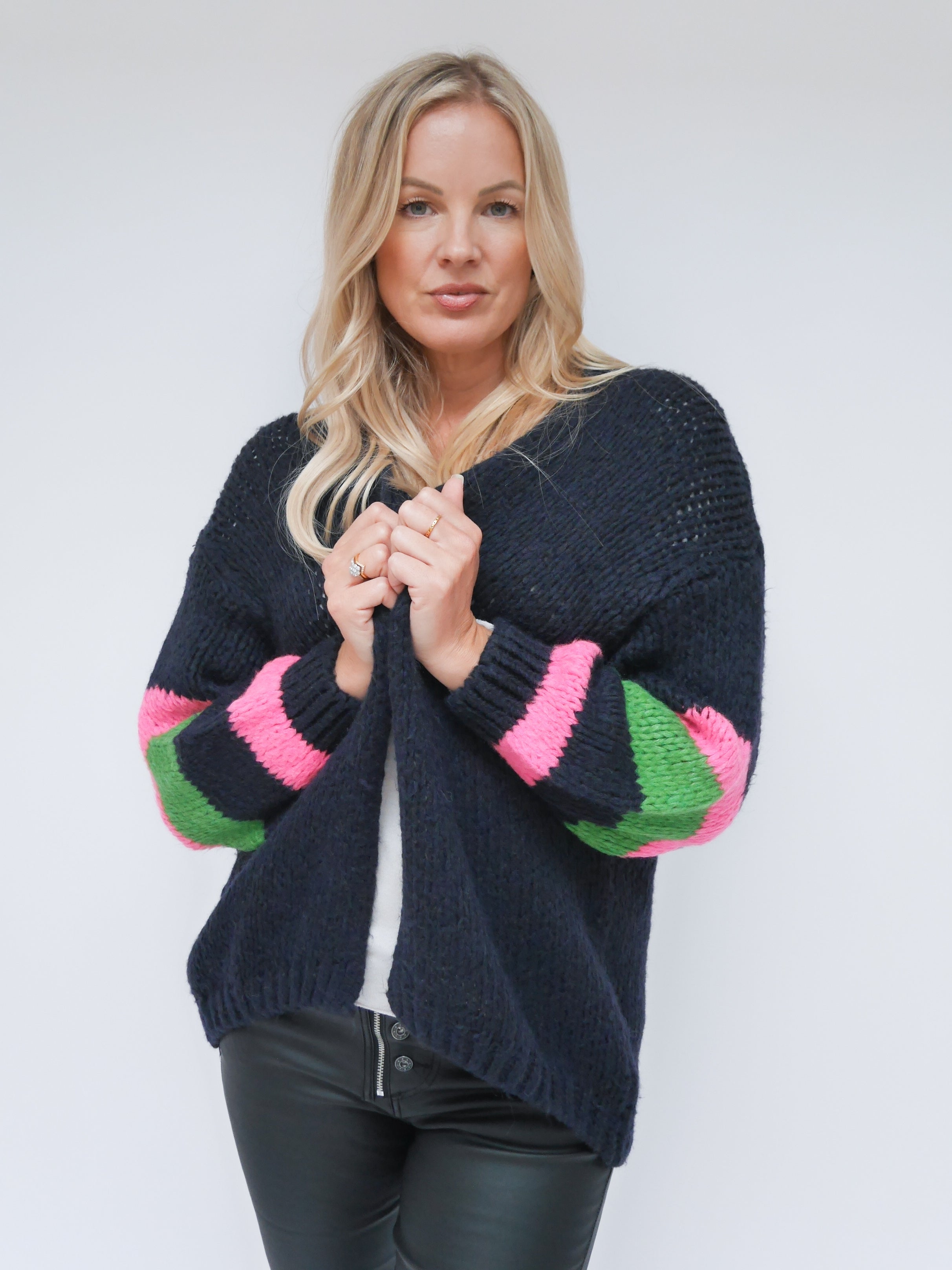 Vienna Cardigan Navy