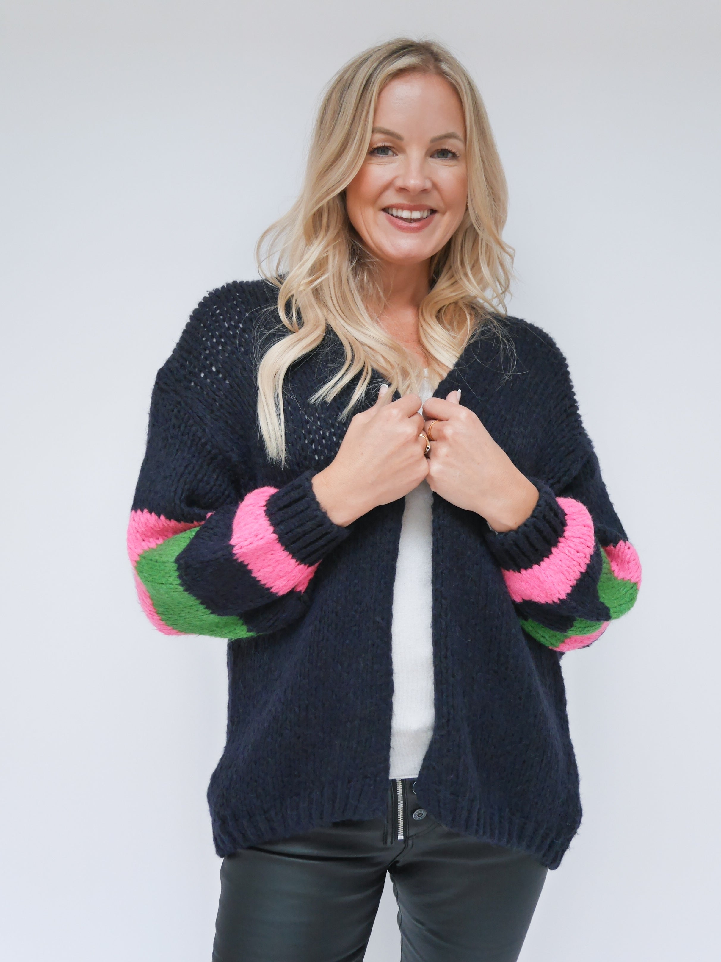 Vienna Cardigan Navy