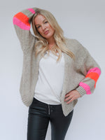 Vienna Cardigan Light Camel