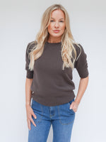 Bonnie Knit Chocolate