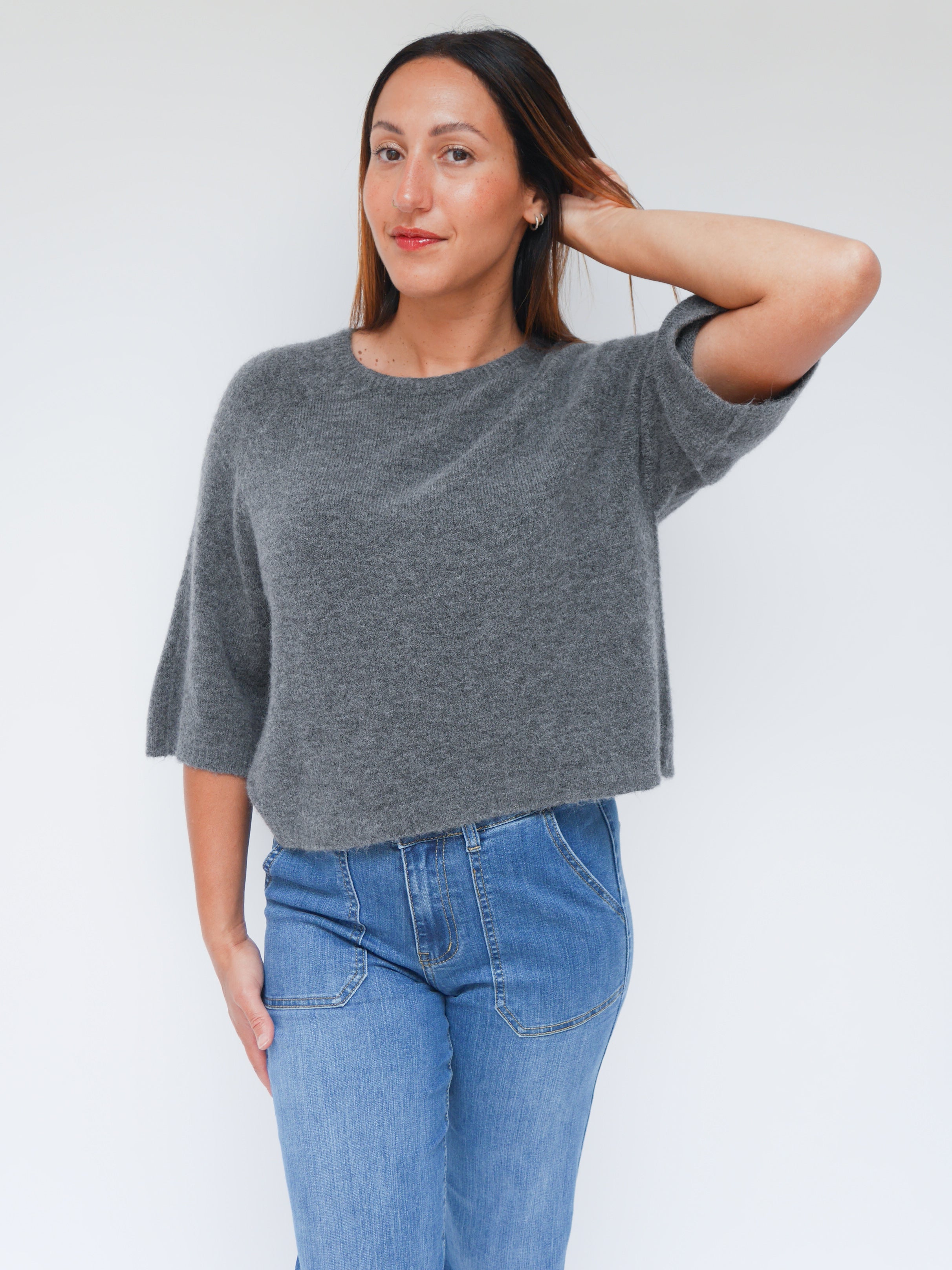 Millie Knit Charcoal