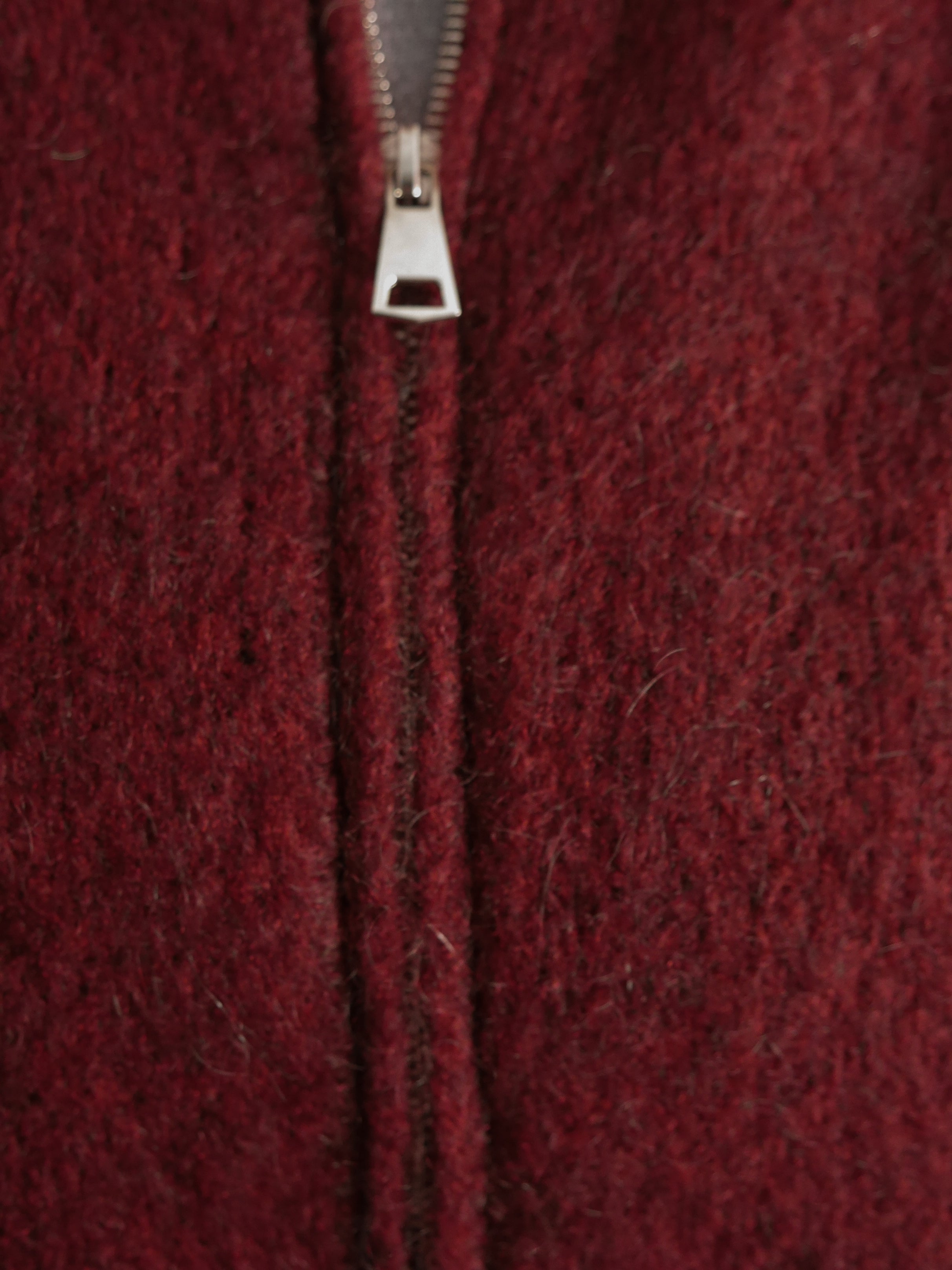 Alba Mohair Tank Bordo