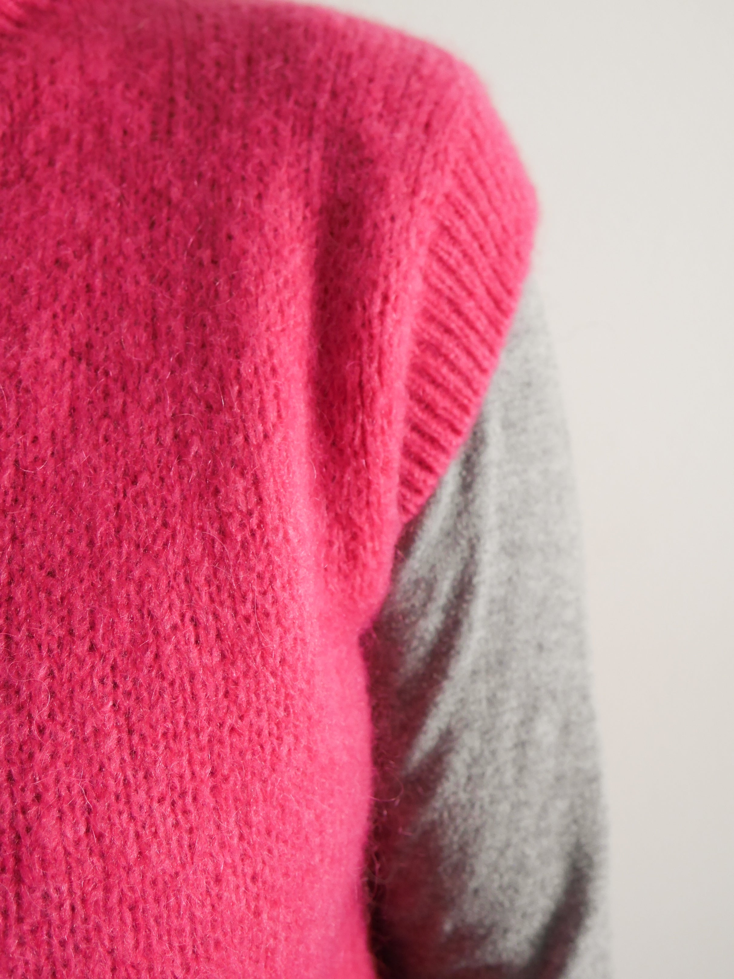 Alba Mohair Tank Fuchsia