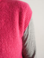 Alba Mohair Tank Fuchsia