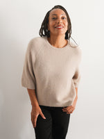 Hattie Alpaca Knit Camel