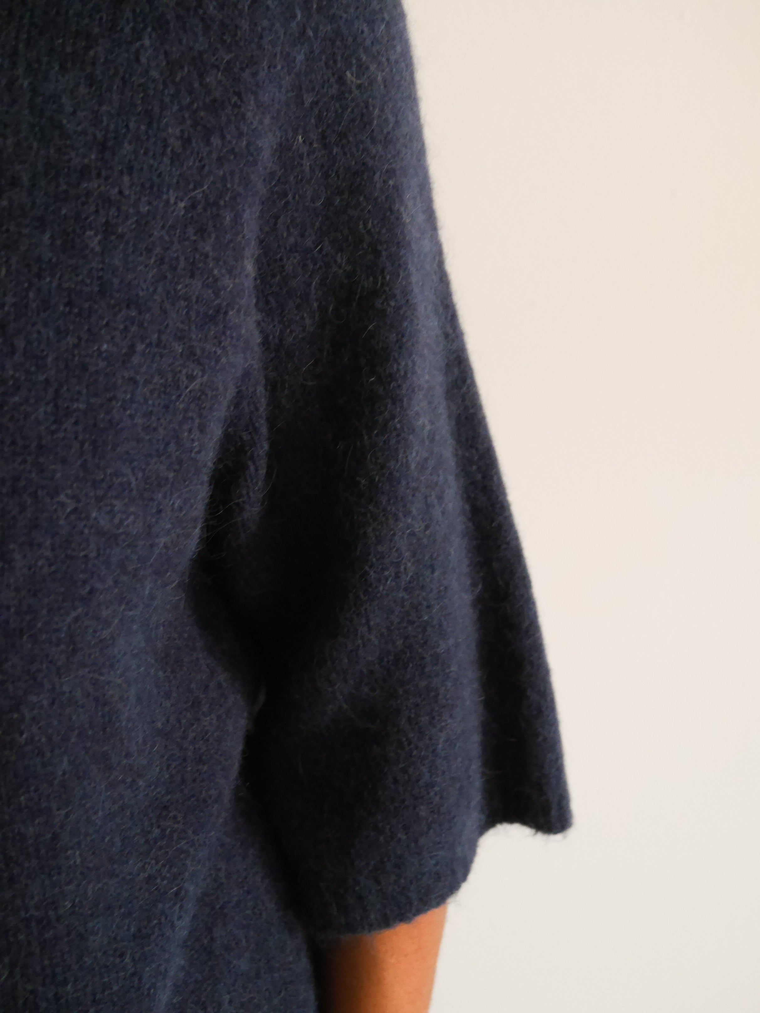 Hattie Alpaca Knit Navy