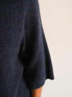Hattie Alpaca Knit Navy
