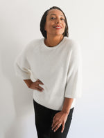 Hattie Alpaca Knit Ivory