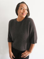 Hattie Alpaca Knit Chocolate