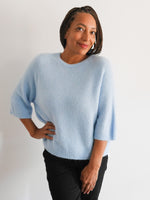 Hattie Alpaca Knit Baby Blue