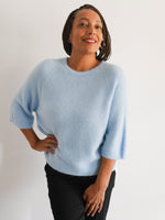 Hattie Alpaca Knit Baby Blue
