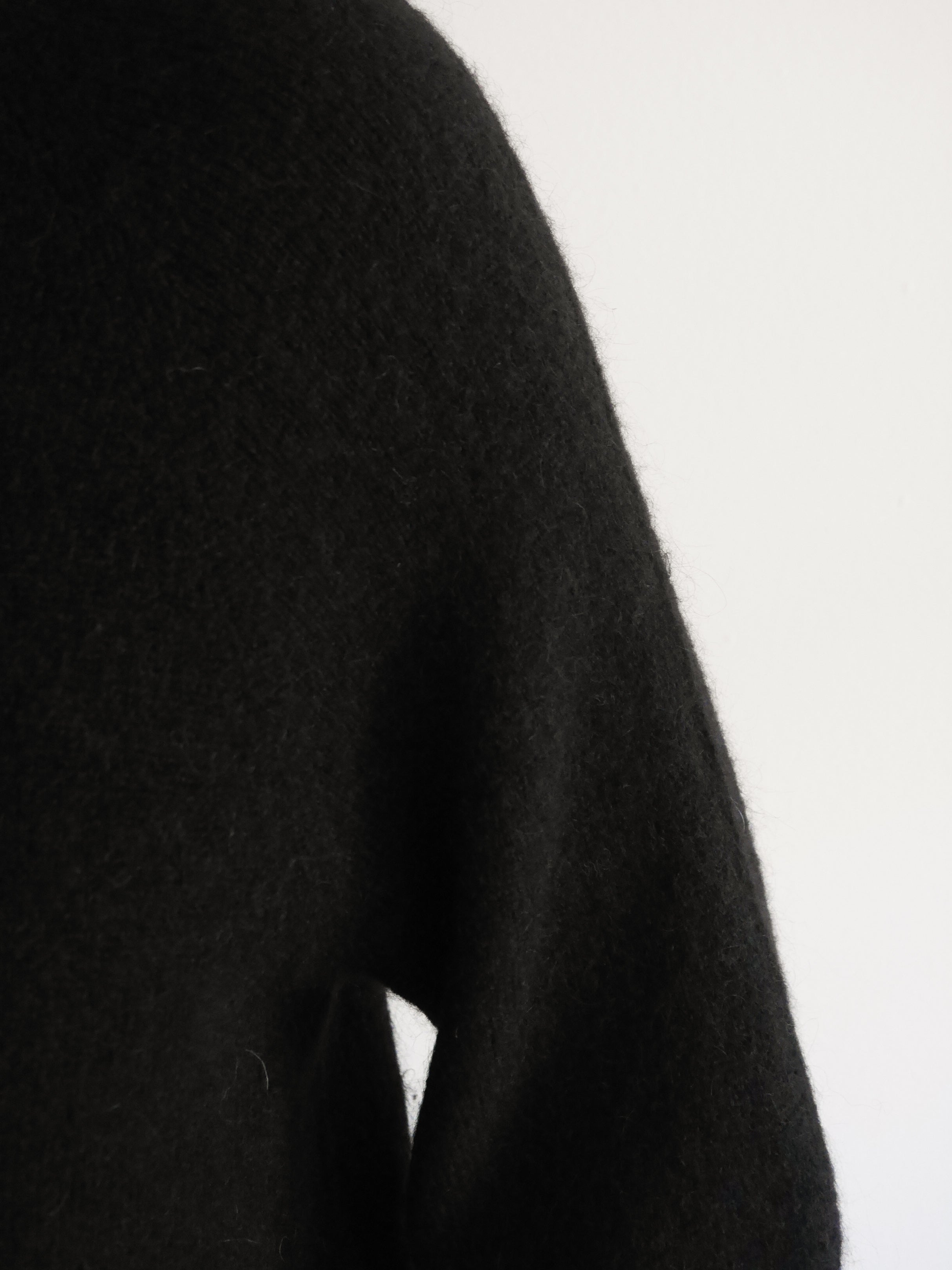 Hattie Alpaca Knit Black