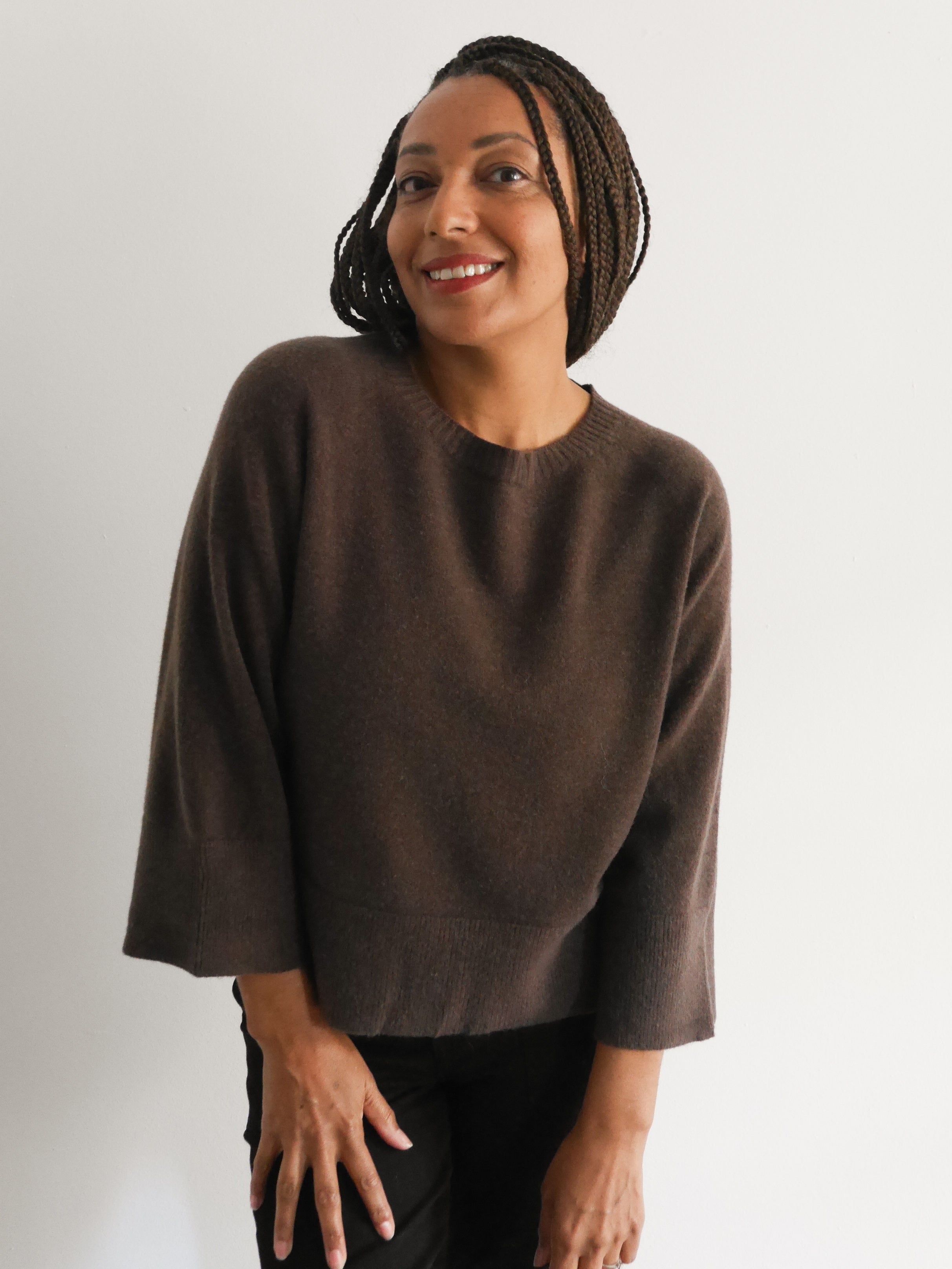 Caitlyn Knit Chocolate