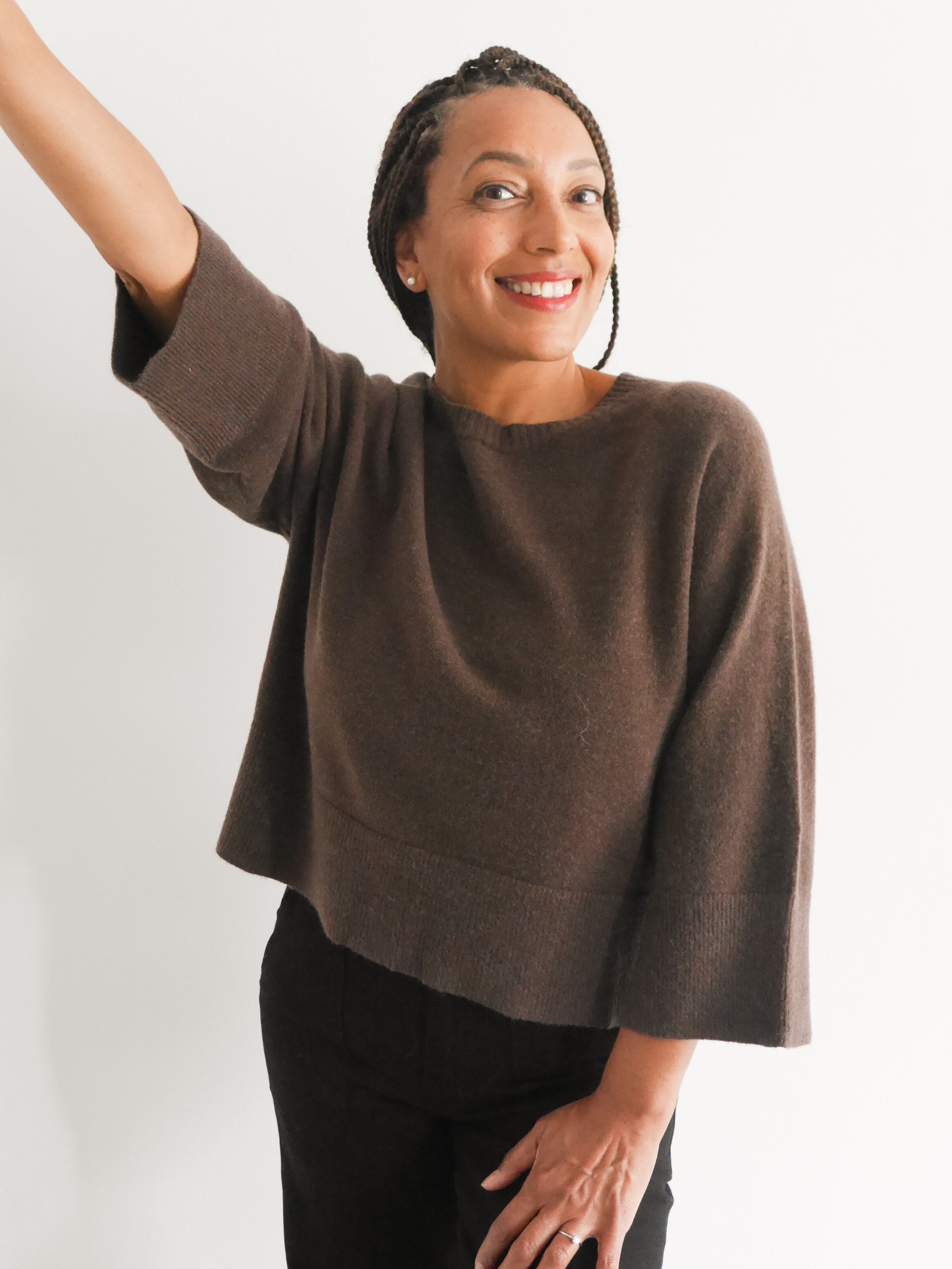 Caitlyn Knit Chocolate