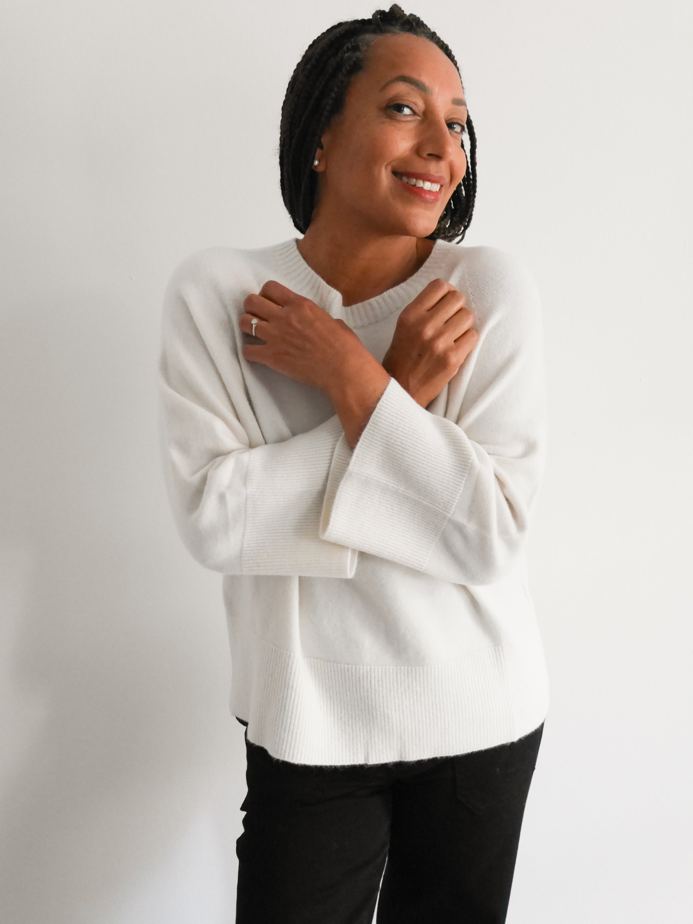 Caitlyn Knit Ivory