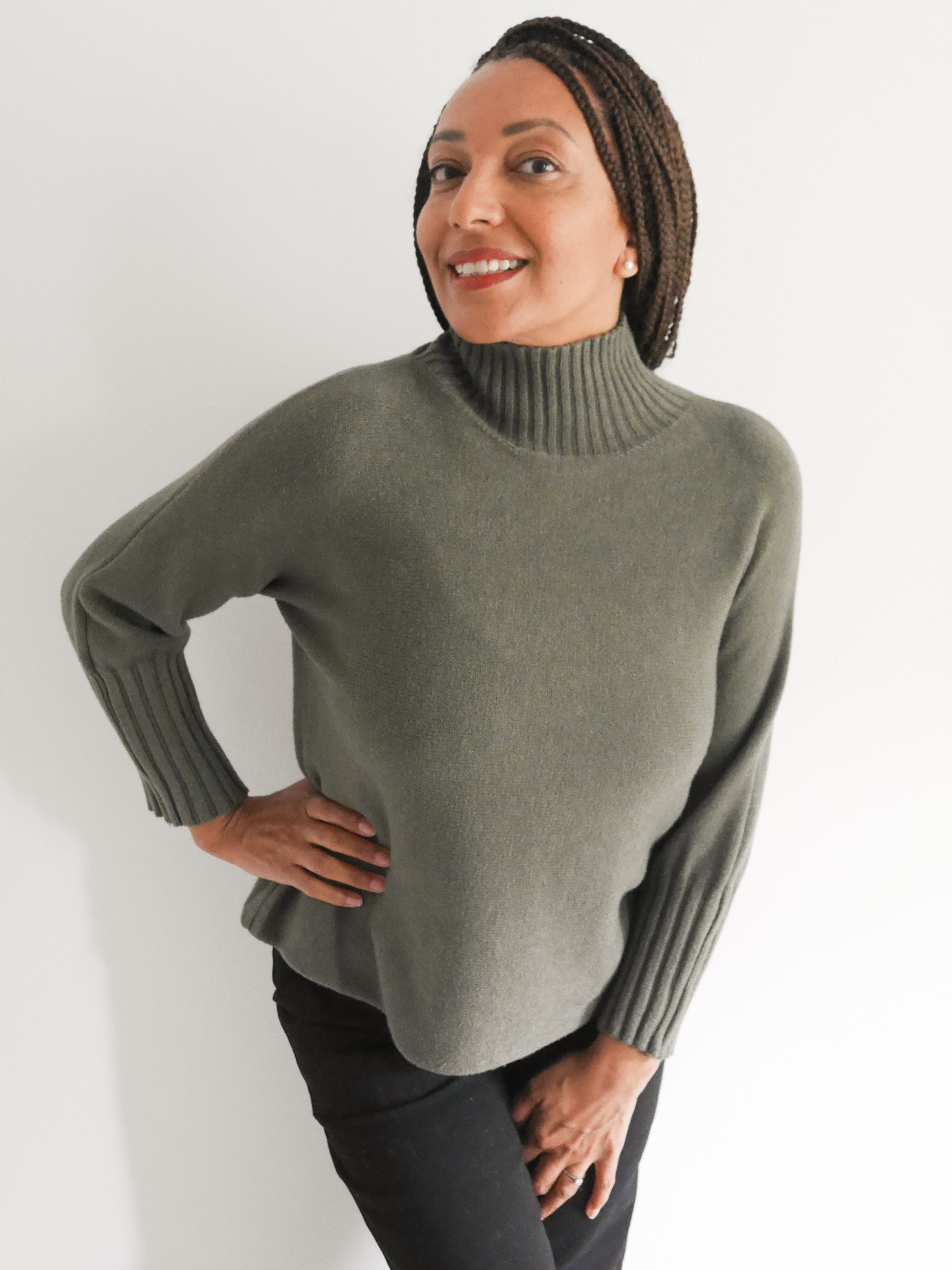 Amara Knit Forest Green