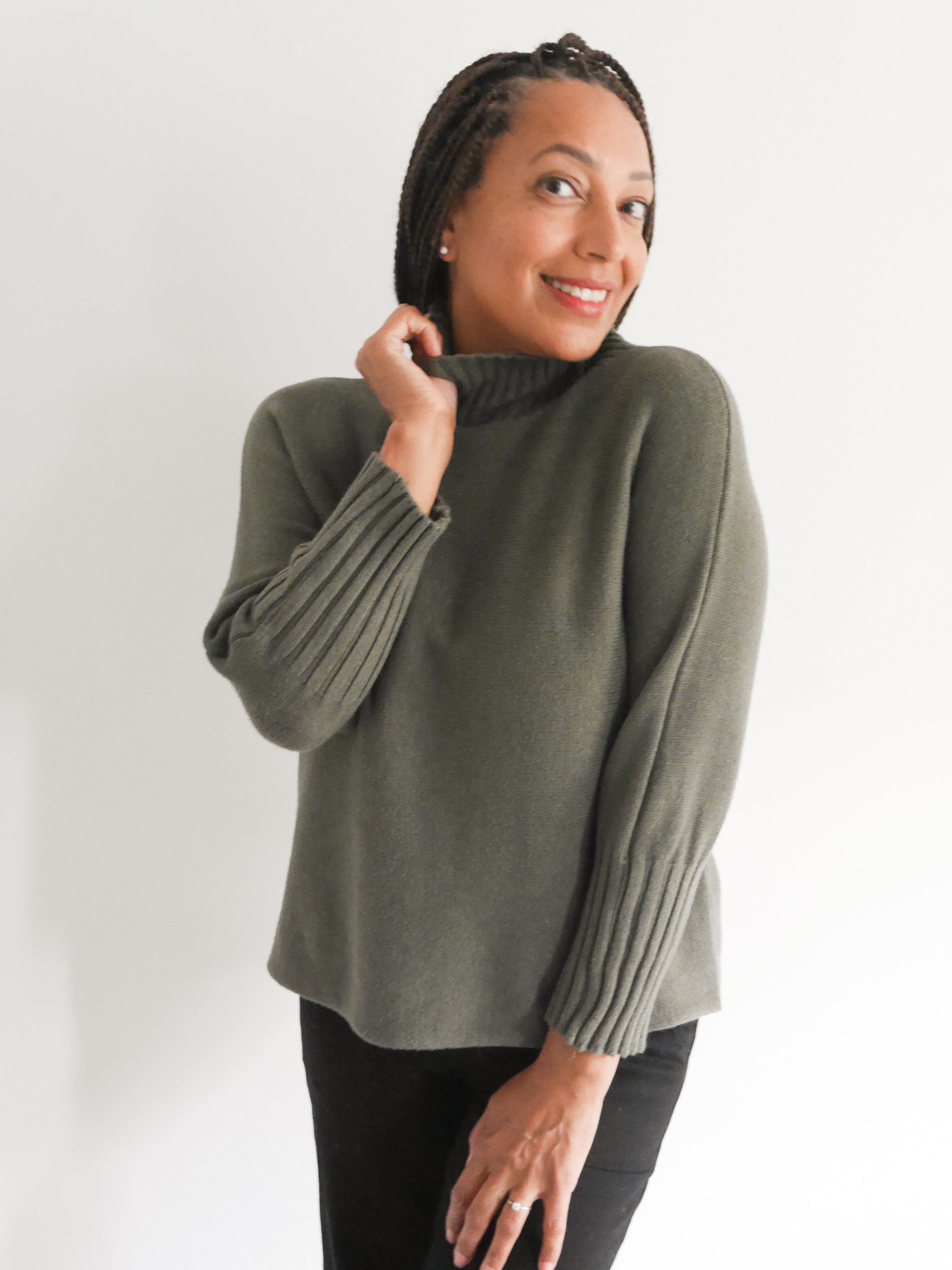 Amara Knit Forest Green