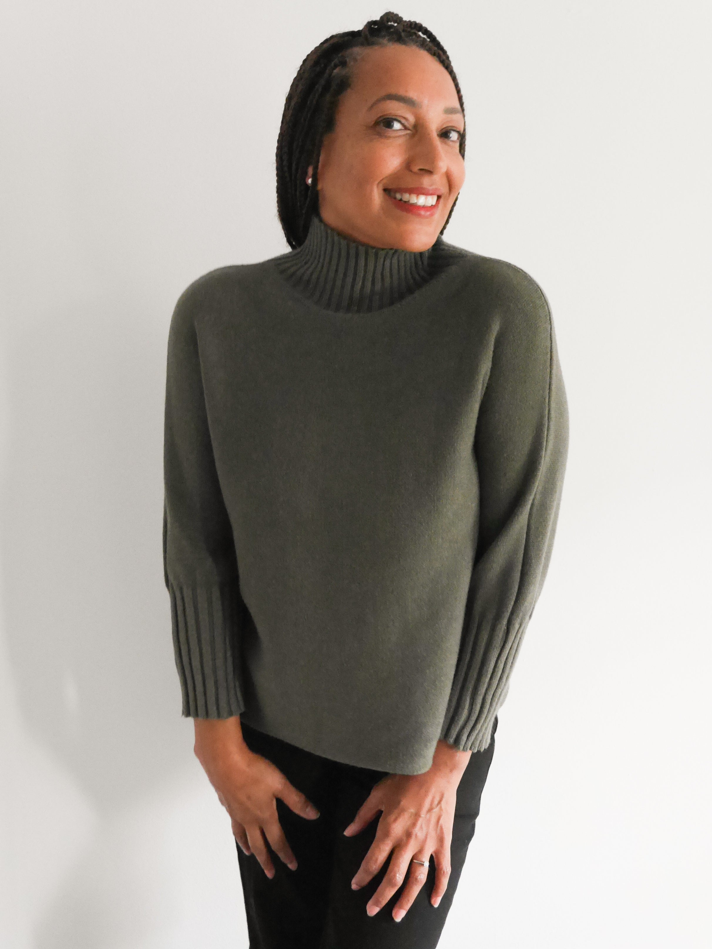 Amara Knit Forest Green