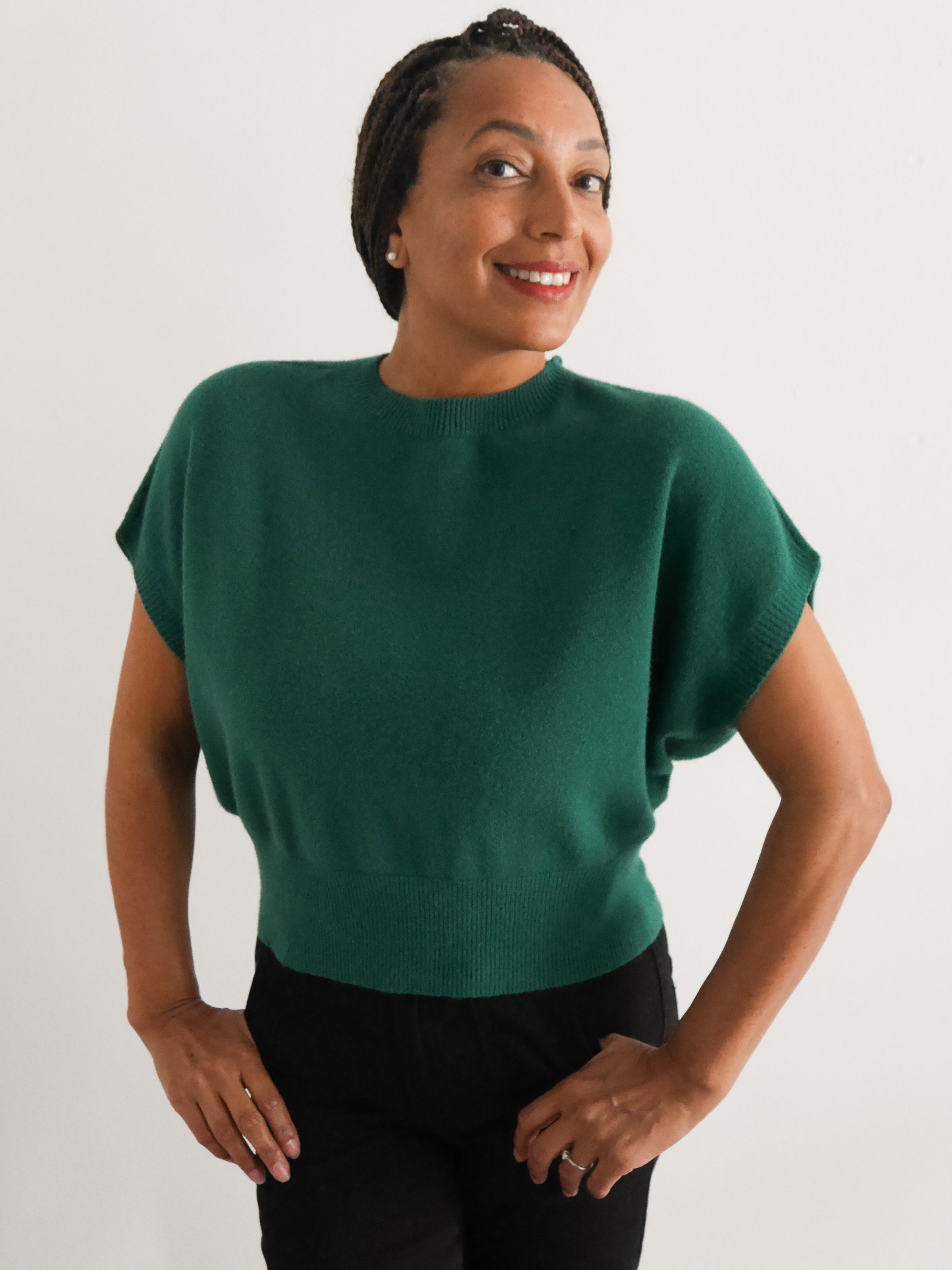 Donna Knit Jade Green