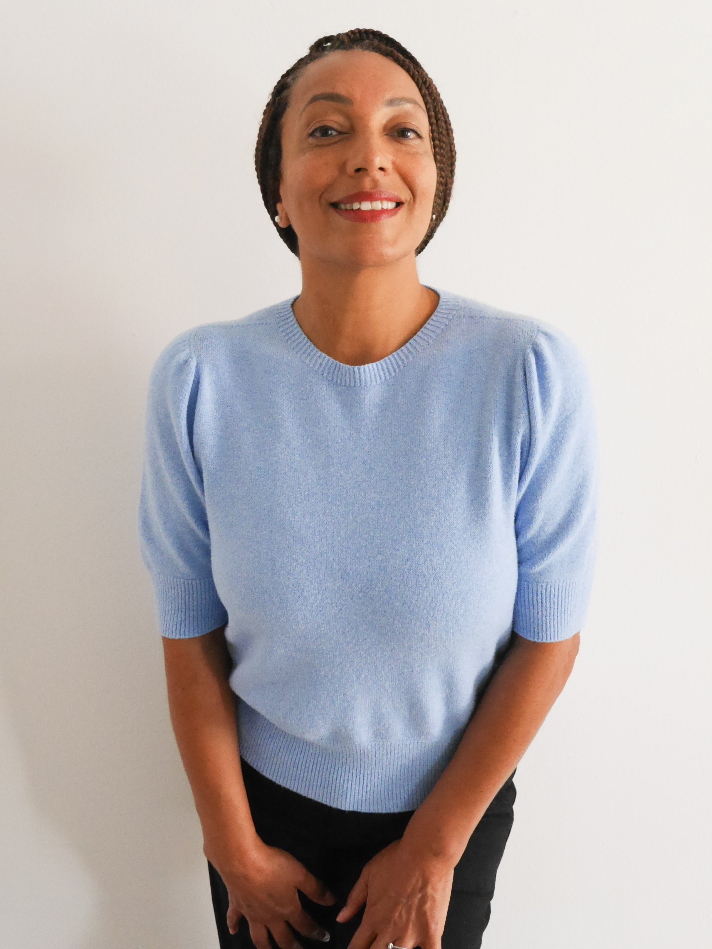 Bonnie Knit Baby Blue