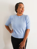 Bonnie Knit Baby Blue