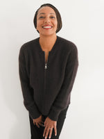 Elsa Mohair Cardigan Chocolate