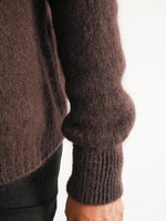 Elsa Mohair Cardigan Chocolate