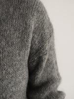 Elsa Mohair Cardigan Grey