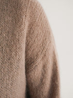 Elsa Mohair Cardigan Mocha