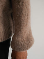 Elsa Mohair Cardigan Mocha