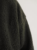 Carmen Borg Collarless Jacket Forest Green