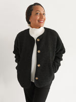 Carmen Borg Collarless Jacket Black