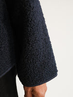 Carmen Borg Collarless Jacket Navy