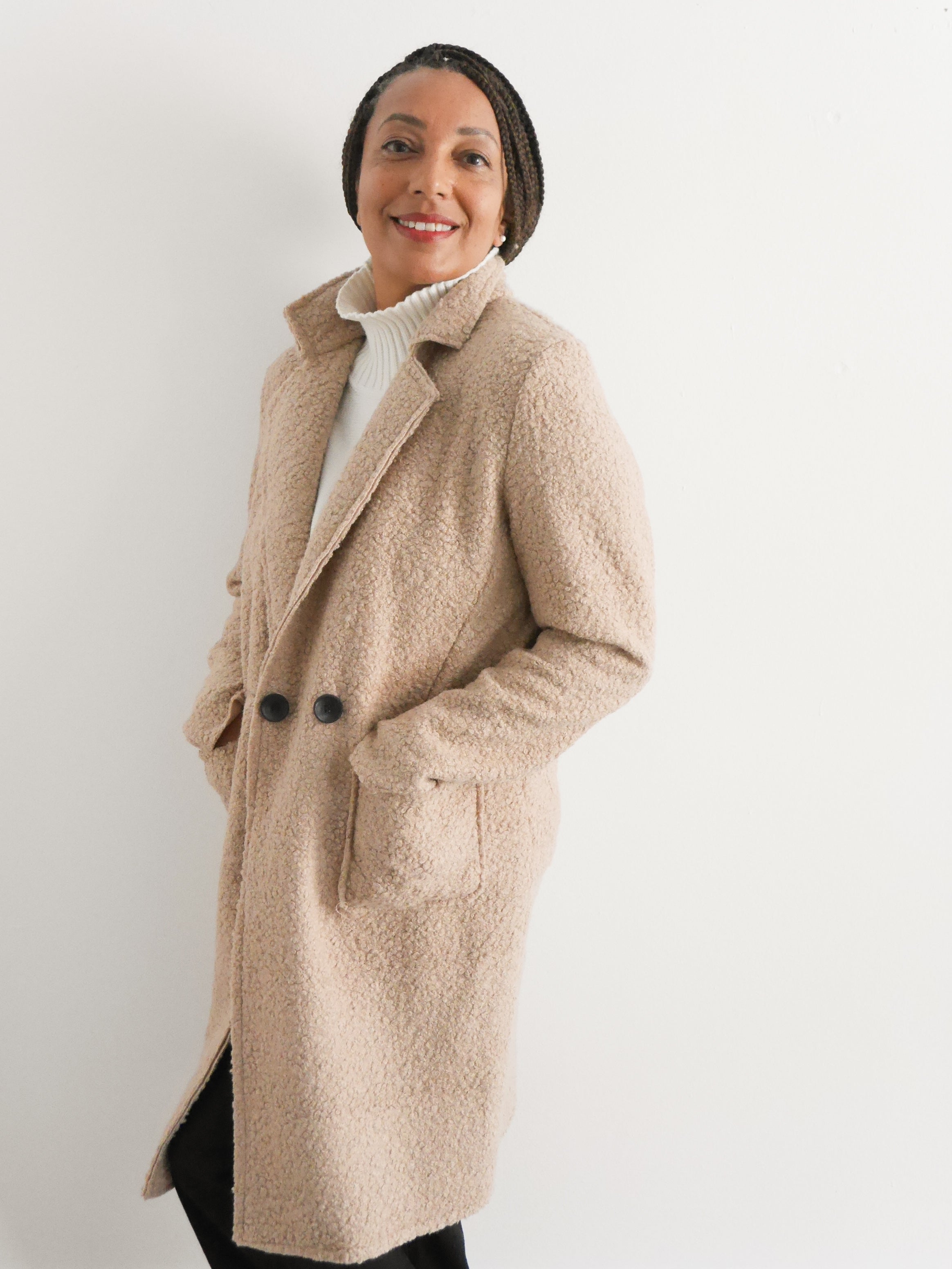 Diana Coat Light Camel