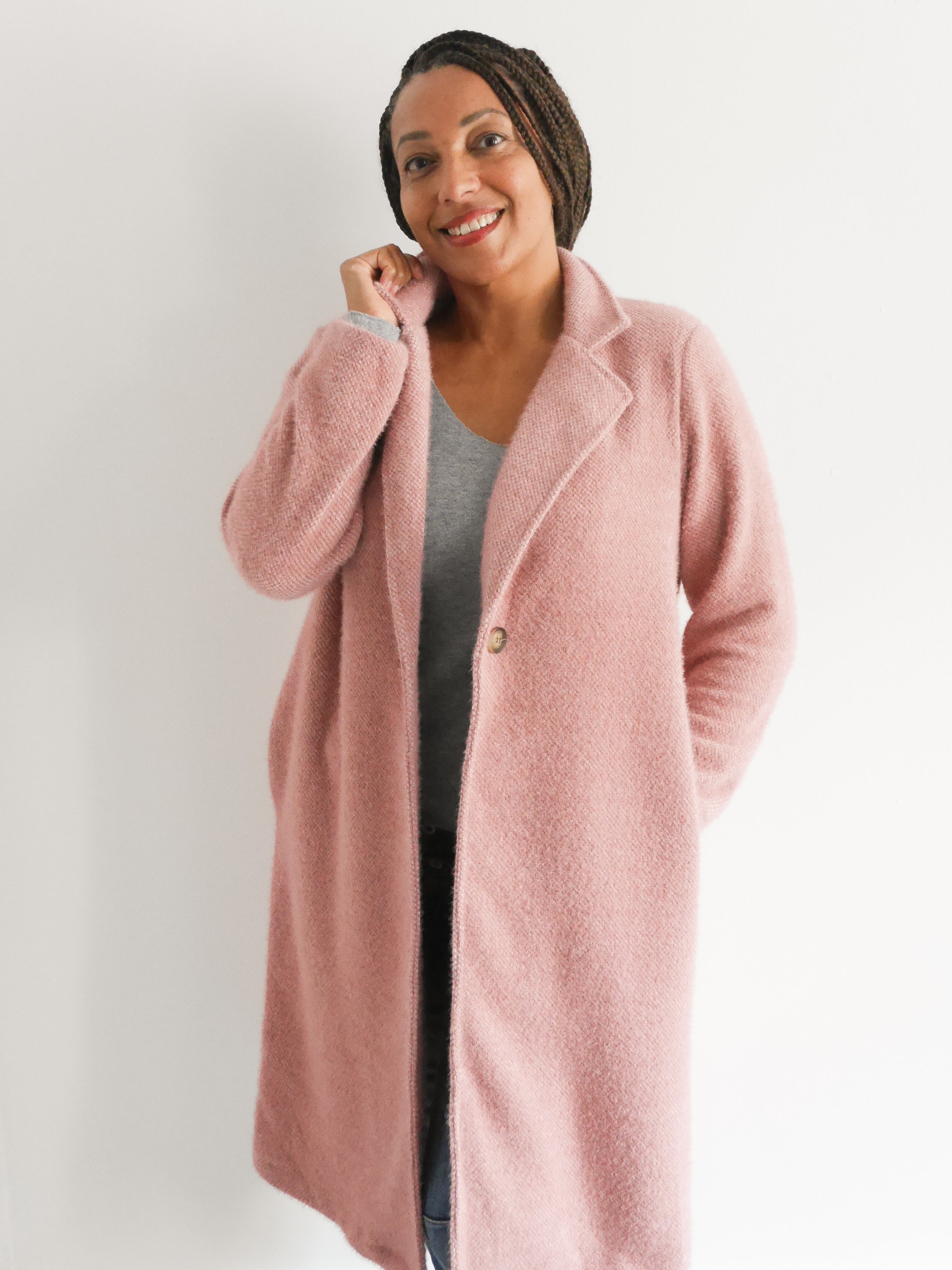 Helena Coat Rose