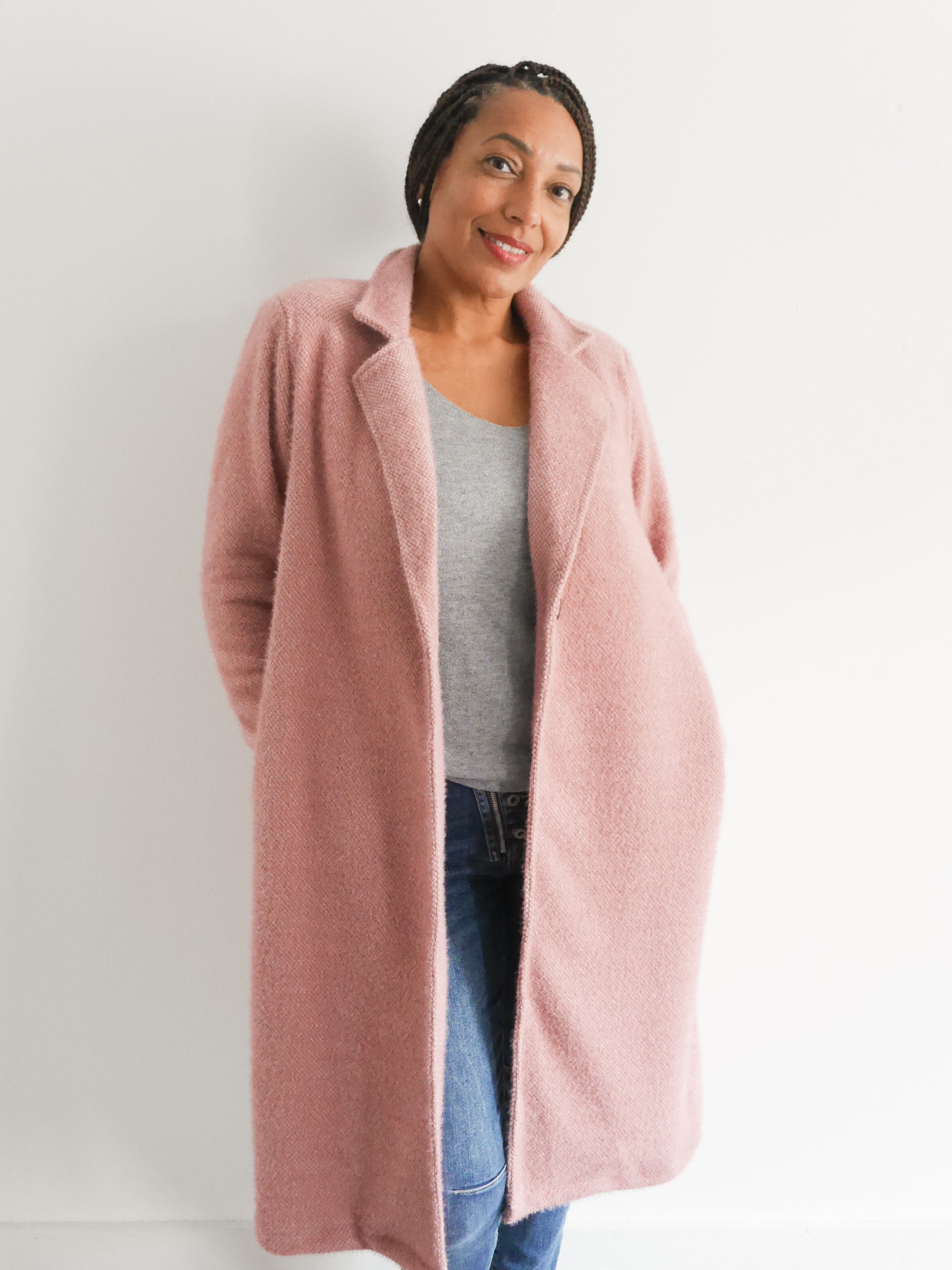 Helena Coat Rose