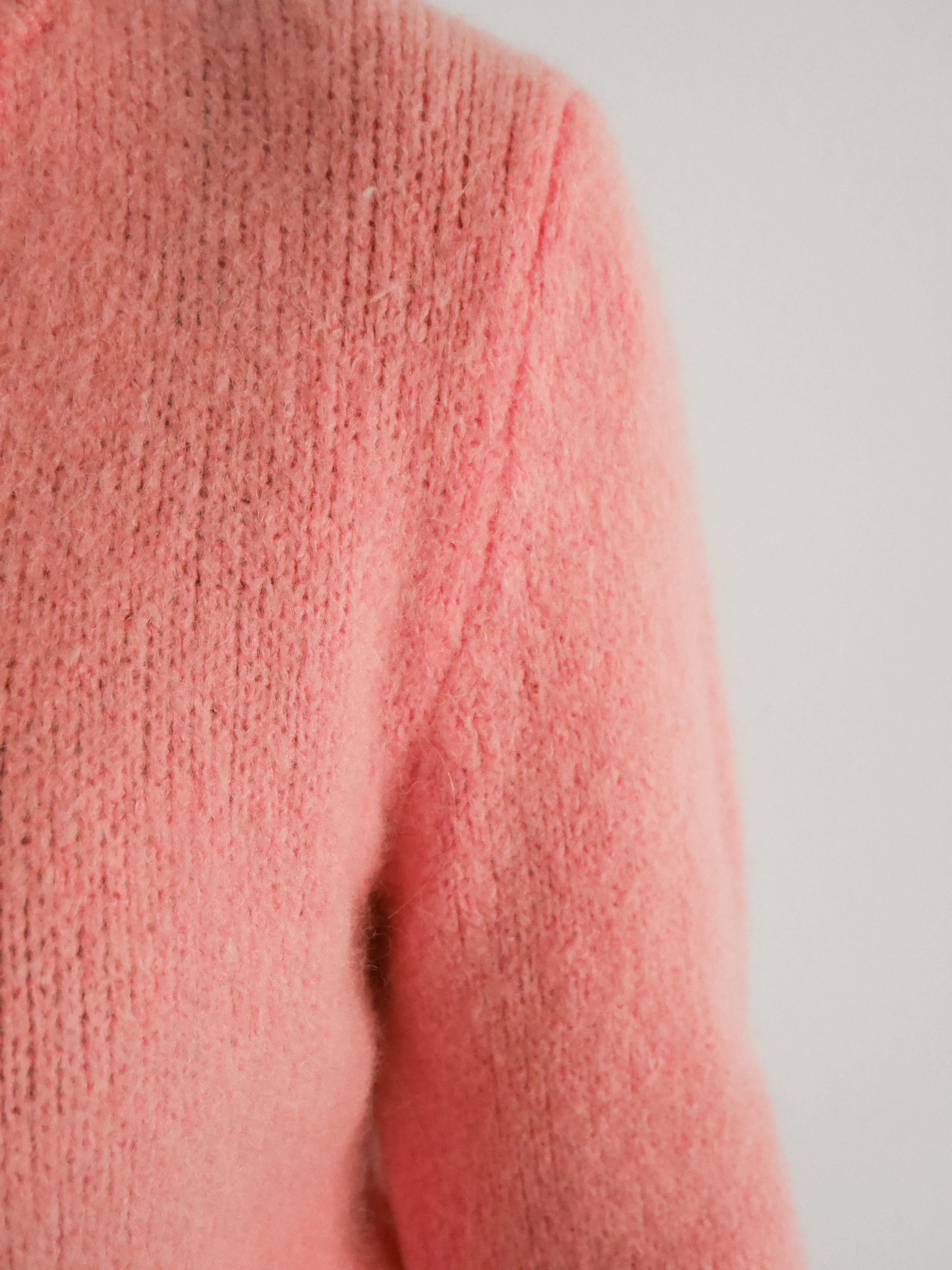 Clara Alpaca Cardigan Peach