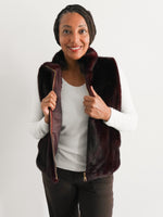 Arabella Gilet Bordo