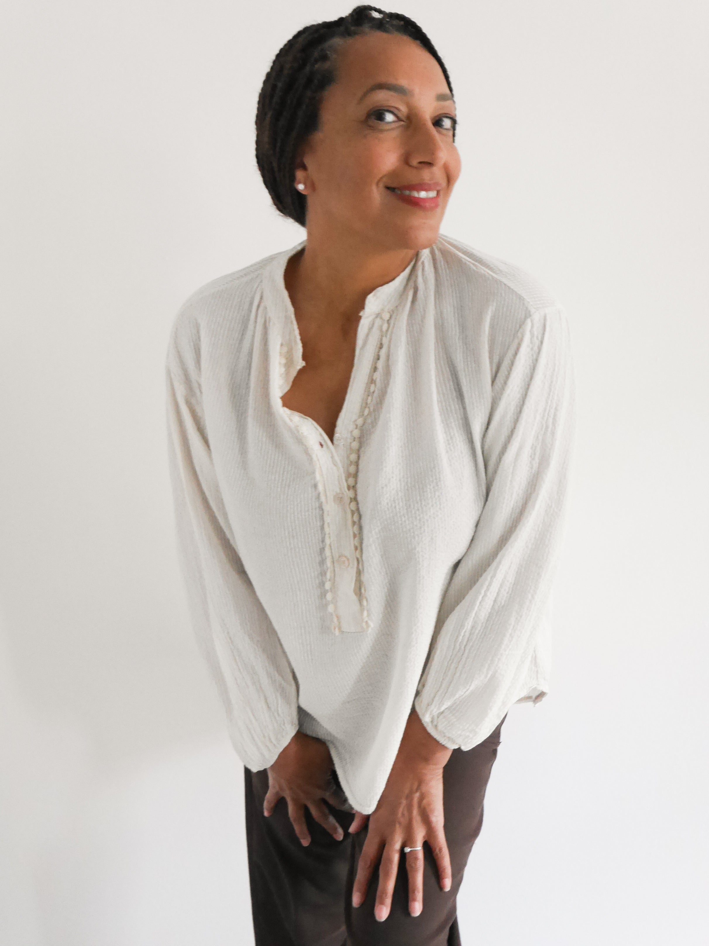 Katie Blouse Ivory