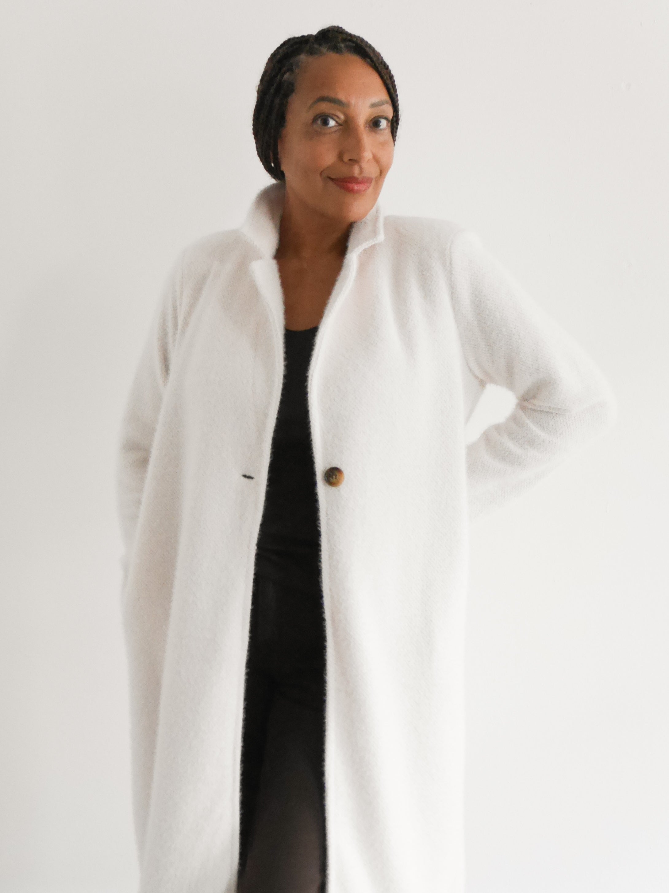 Helena Coat Winter White