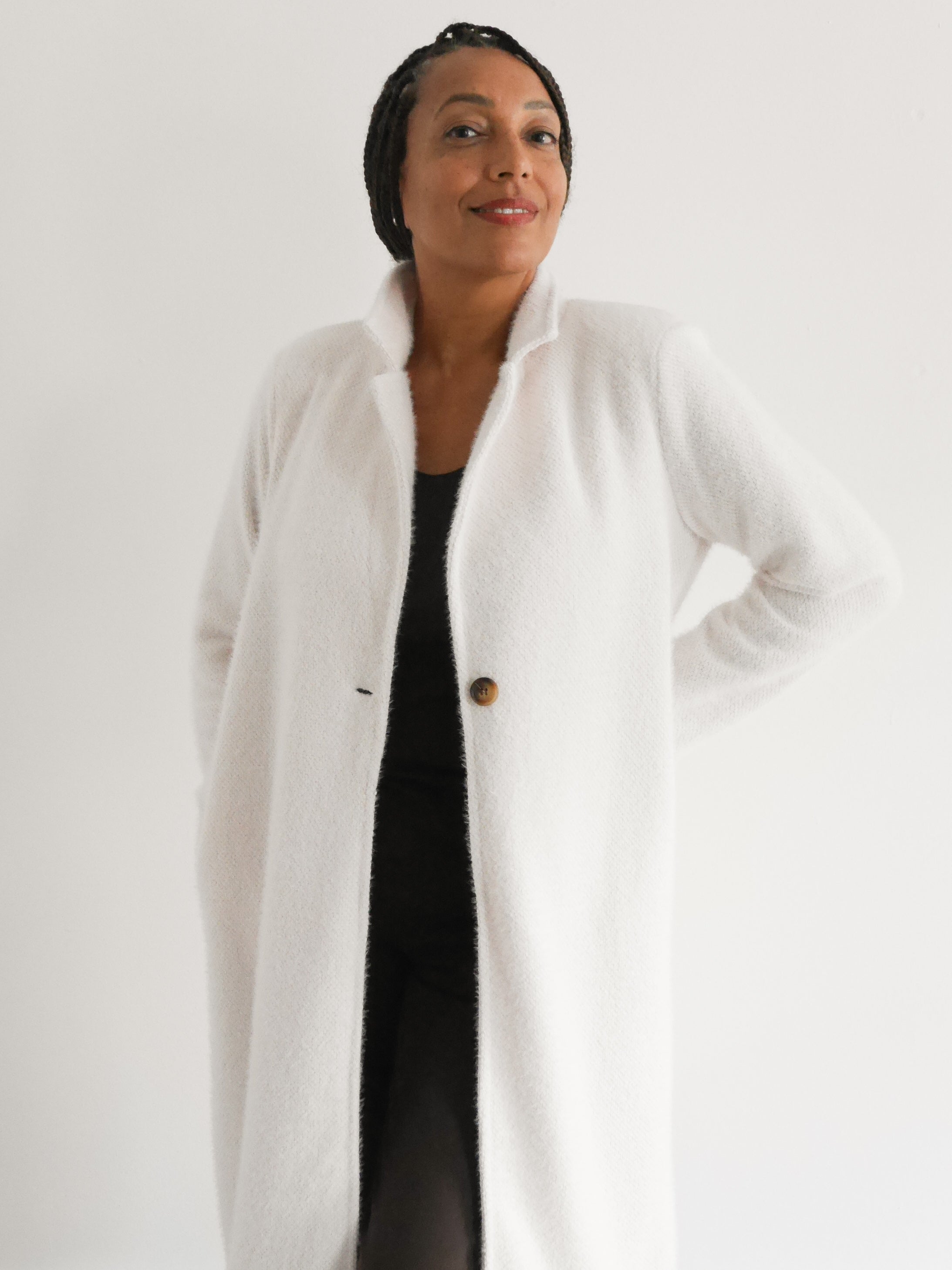 Helena Coat Winter White