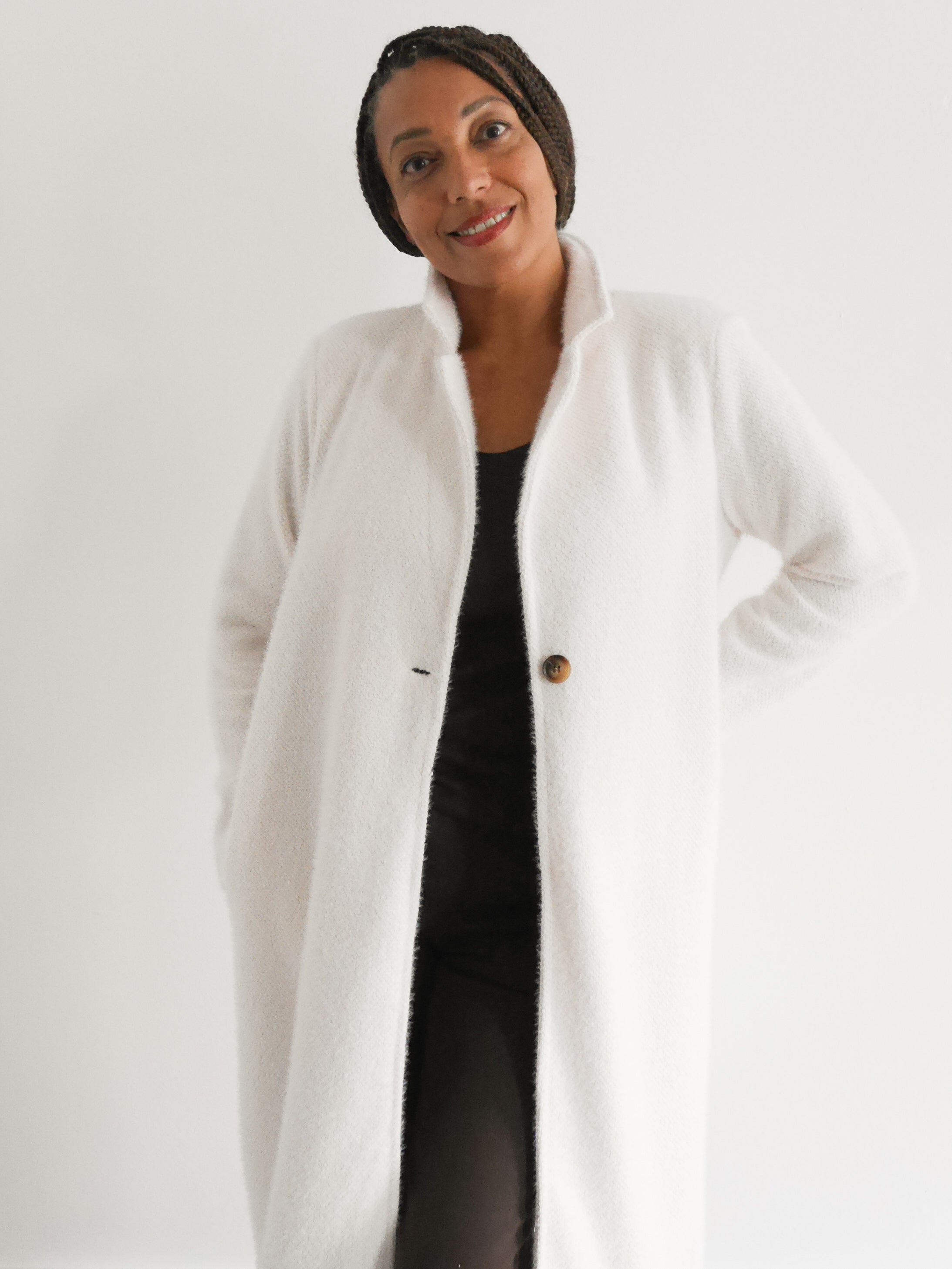 Helena Coat Winter White