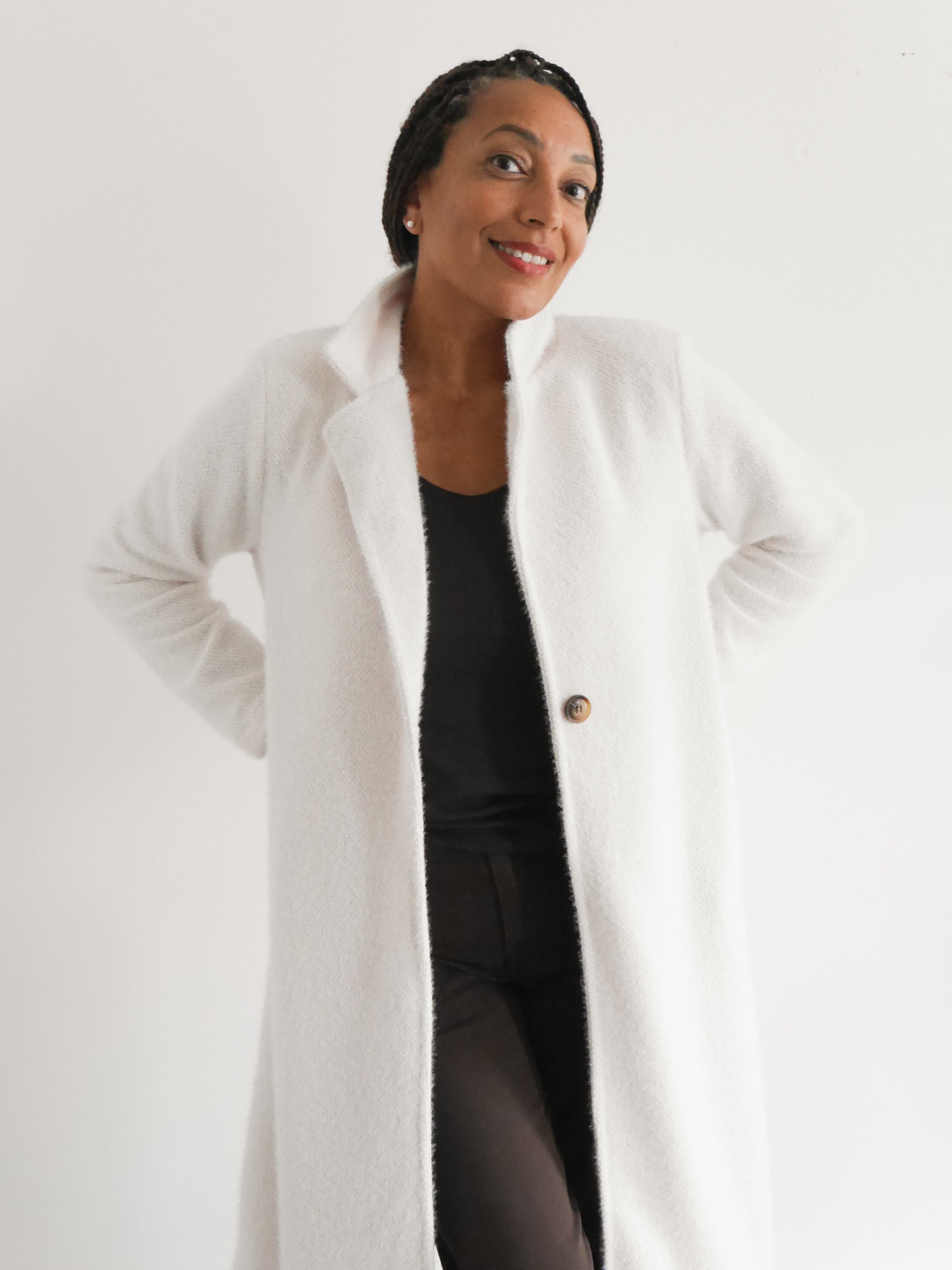 Helena Coat Winter White