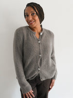 Clara Alpaca Cardigan Mocha