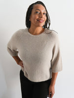 Hattie Alpaca Knit Camel