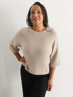 Hattie Alpaca Knit Camel